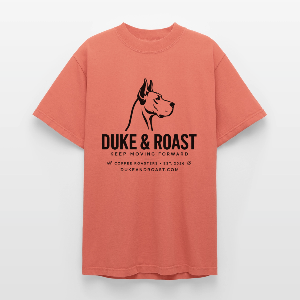 Unisex Garment Dyed T-Shirt - peach
