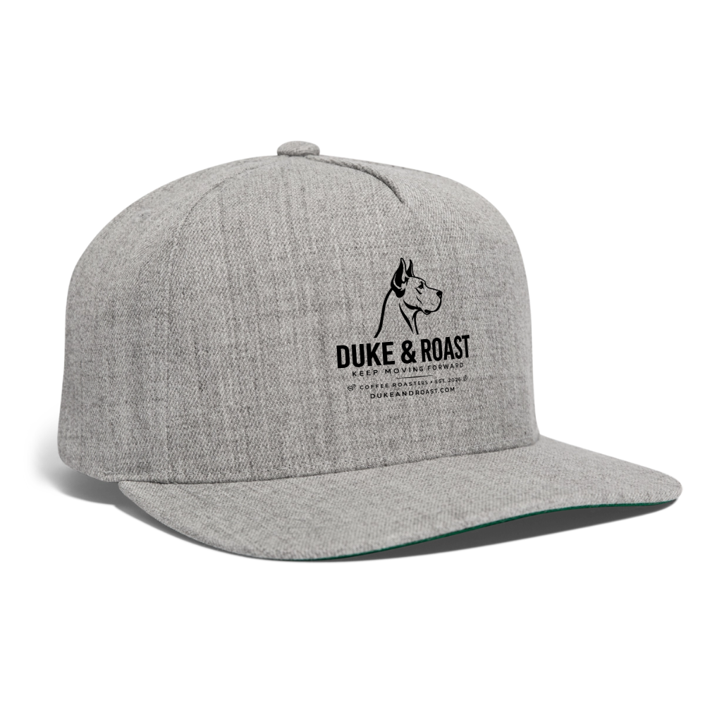 Snapback Baseball Cap - heather gray