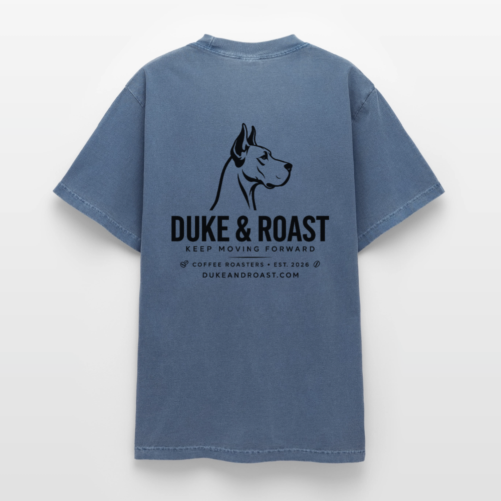Unisex Garment Dyed T-Shirt - denim