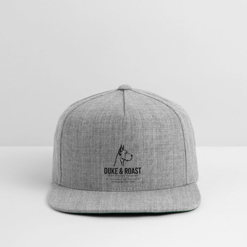 Snapback Baseball Cap - heather gray