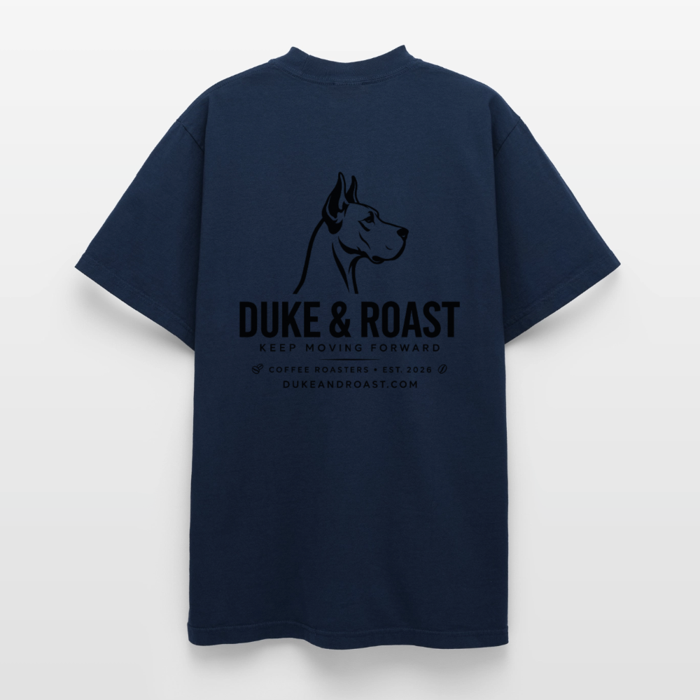 Unisex Garment Dyed T-Shirt - navy