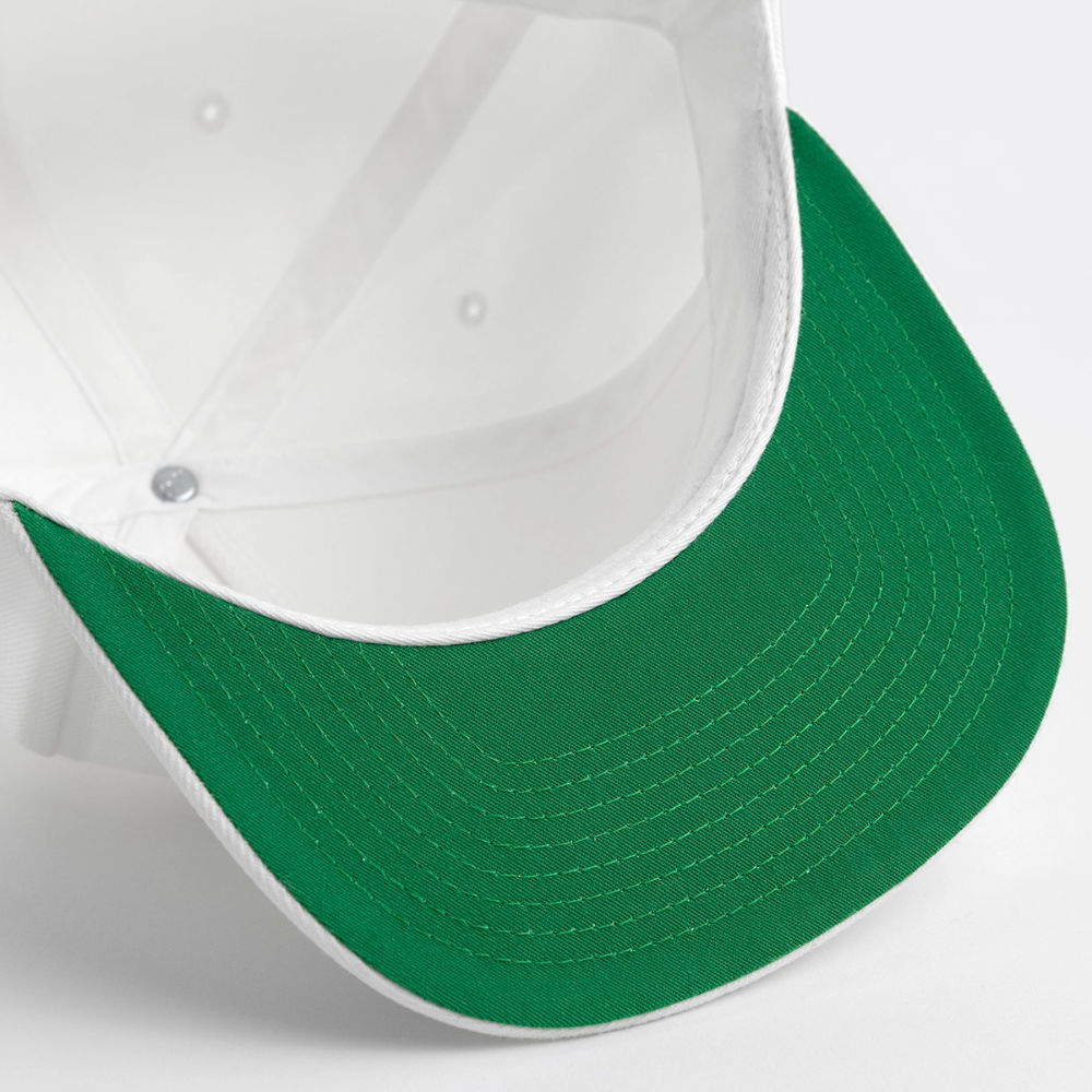 Snapback Baseball Cap - white