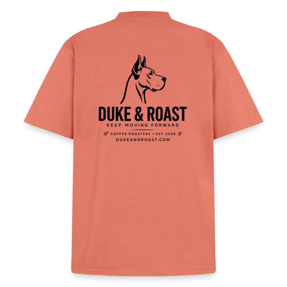 Unisex Garment Dyed T-Shirt - peach