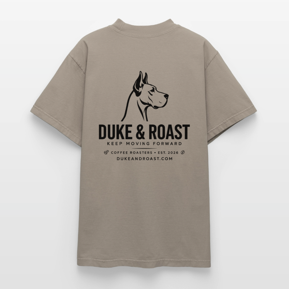 Unisex Garment Dyed T-Shirt - khaki