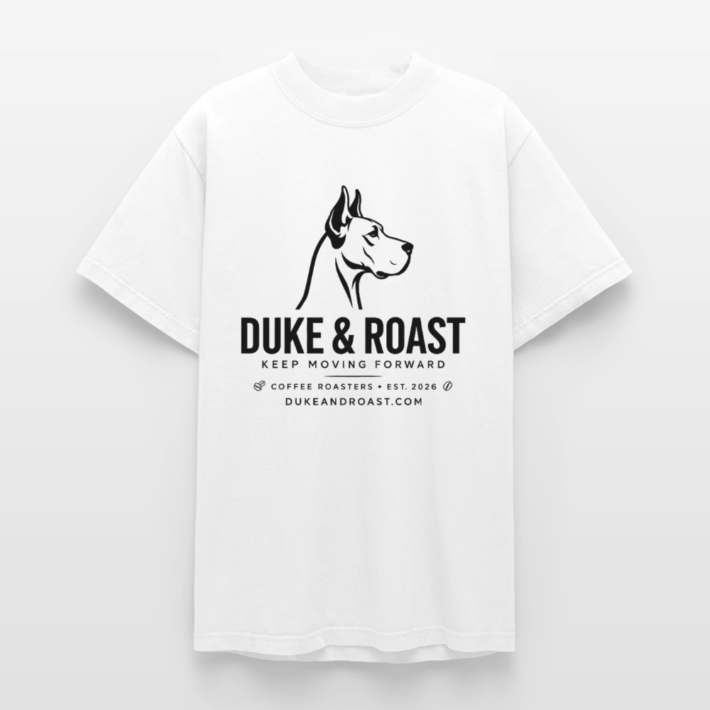 Unisex Garment Dyed T-Shirt - white
