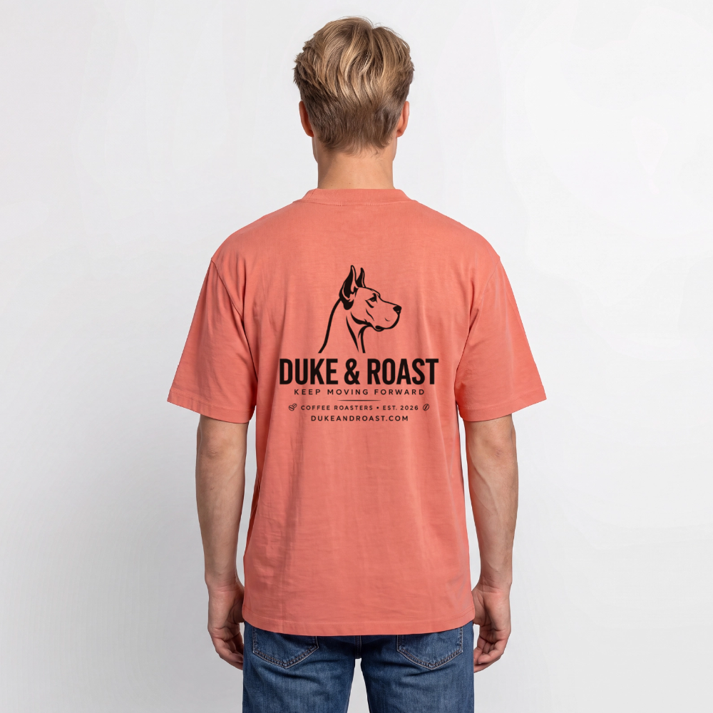 Unisex Garment Dyed T-Shirt - peach