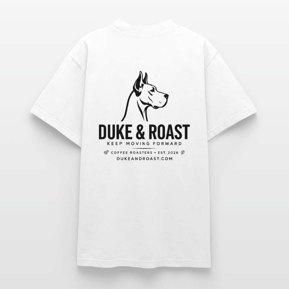 Unisex Garment Dyed T-Shirt - white